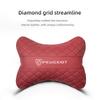 1Pcs Car Logo Headrest Seat Neck Pillow For Peugeot 607 106 406 407 307 206 301 408 5008 4008 208 3008 308 2008 207 107 508