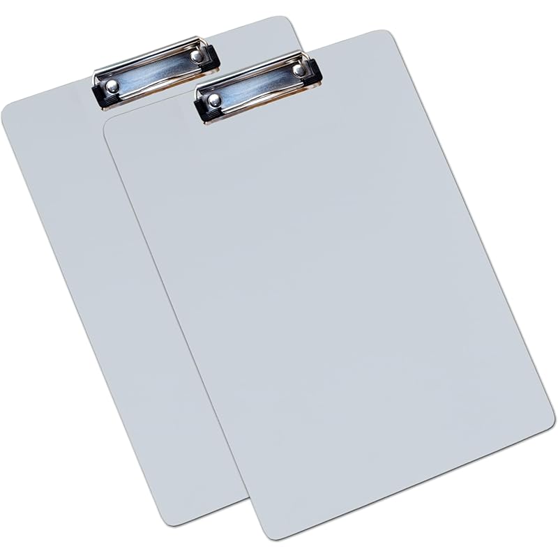 Eduway Exam Board Wooden/Writing/Clipboard ? Lightweight MDF | Heavy Duty Clip for Office, School, Home, College, Shop -