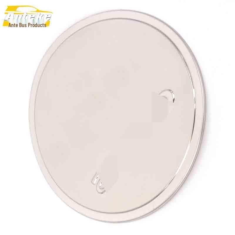 GL6 Stainless Steel Fuel Tank Cap Sequin: Anti-Scratch Decorative Sticker Car Accessory.