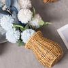 Декоративная ваза из ротанга, плетеная декоративная настольная ваза для сухоцветов, для дома и офиса, долговечность и водостойкость. Декоры