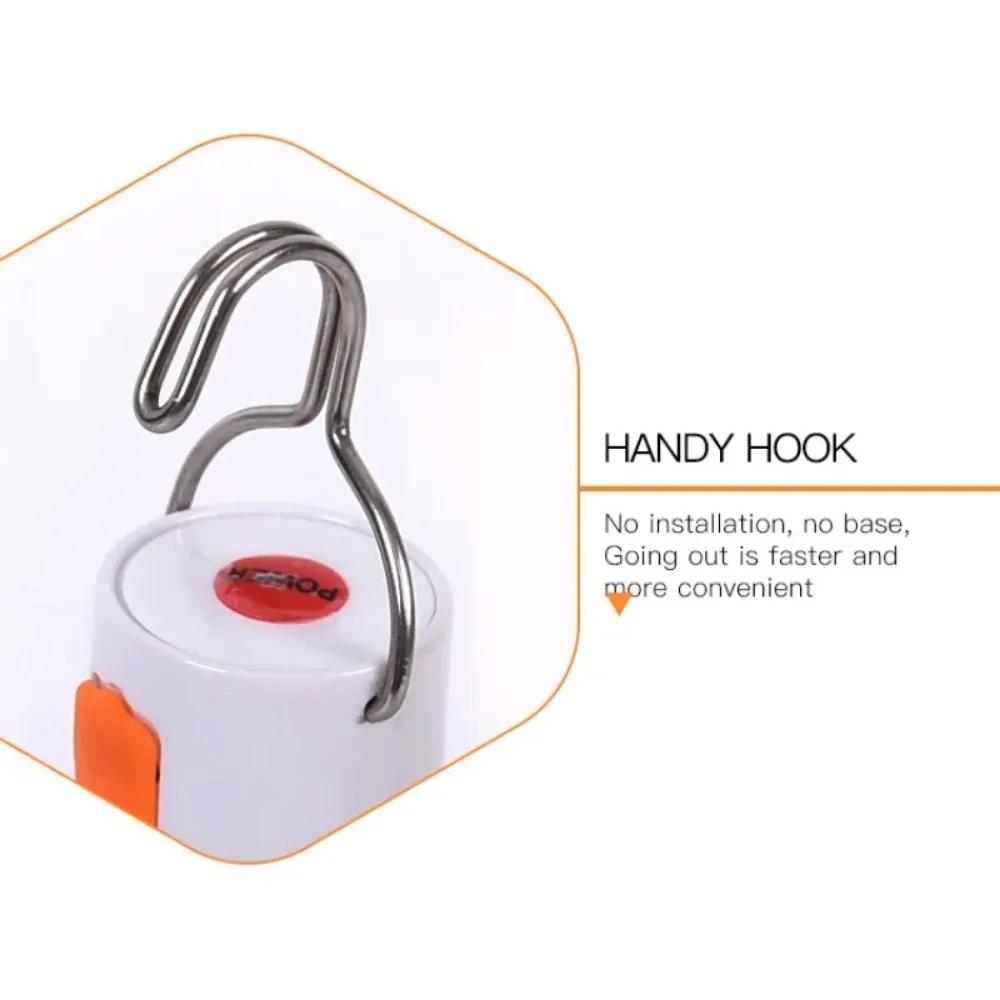 USB Camping Supplies Charging Flashlight Battery Lamp Equipment Battery Light Bulb LED Emergency Outdoor Barbecue Hiking Sports