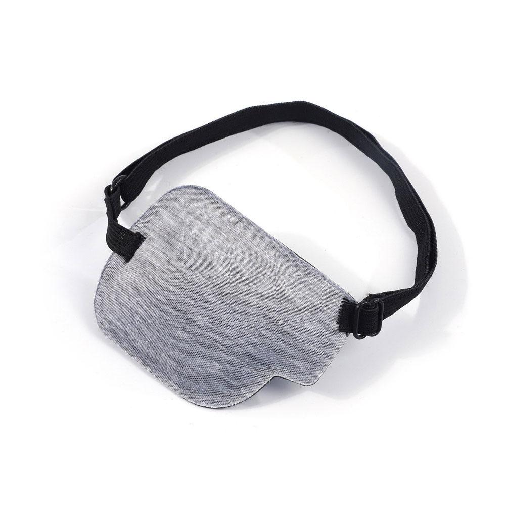 1шт черный одинарный глазной патч регулируемый 3D пенопластовый паз повязки для ленивых глаз медицинское использование вогнутый глазной патч