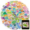 50 Big Eye Dinosaur Stickers New Style Cute Cartoon Personalized Tyrannosaurus Rex Animal Party Toy Stickers