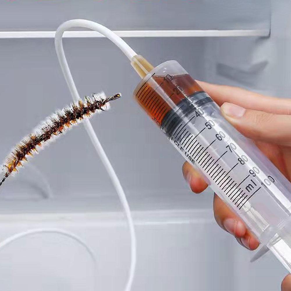 1 компл./5 шт., средство для удаления засоров сливного отверстия холодильника, инструменты для очистки драги, щетка для отверстия в холодильнике, очиститель для выхода воды для бытовой чистоты