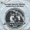 7-дюймовая пластинка STEPPENWOLF - Straight Shootin' Woman / Justice D CBS2679 CBS 1975 UK Рок Б/у