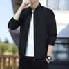Men's Jacket, Baseball Collar, Spring and Autumn Solid Color, Versatile Casual Korean Style Loose Top Jacket