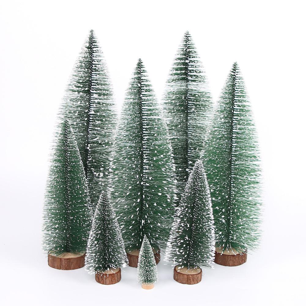Home Supplies Holiday Festival Party Decoration Mini Christmas Tree DIY Christmas Gift