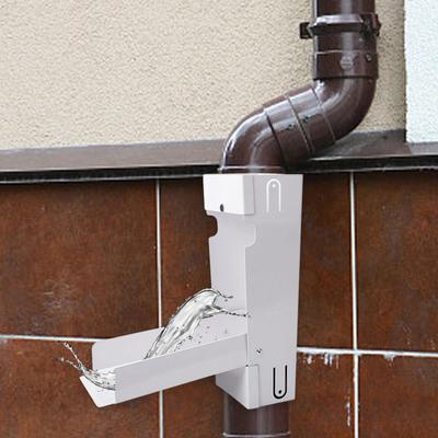 Система сбора дождевой воды Сбор дождевой воды Сад Устойчивый сбор дождевых капель Отвод дождевой воды для полива Ландшафтный задний двор