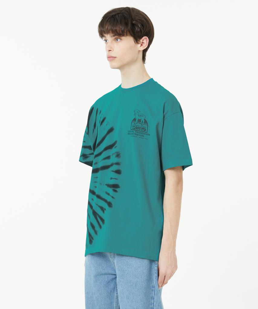 LMC Thorns Tie Dye Барашек Футболка Бирюзовый