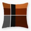 Retro Geometric Cushion Backrest Pillow Sofa  Bedroom Living Room Case