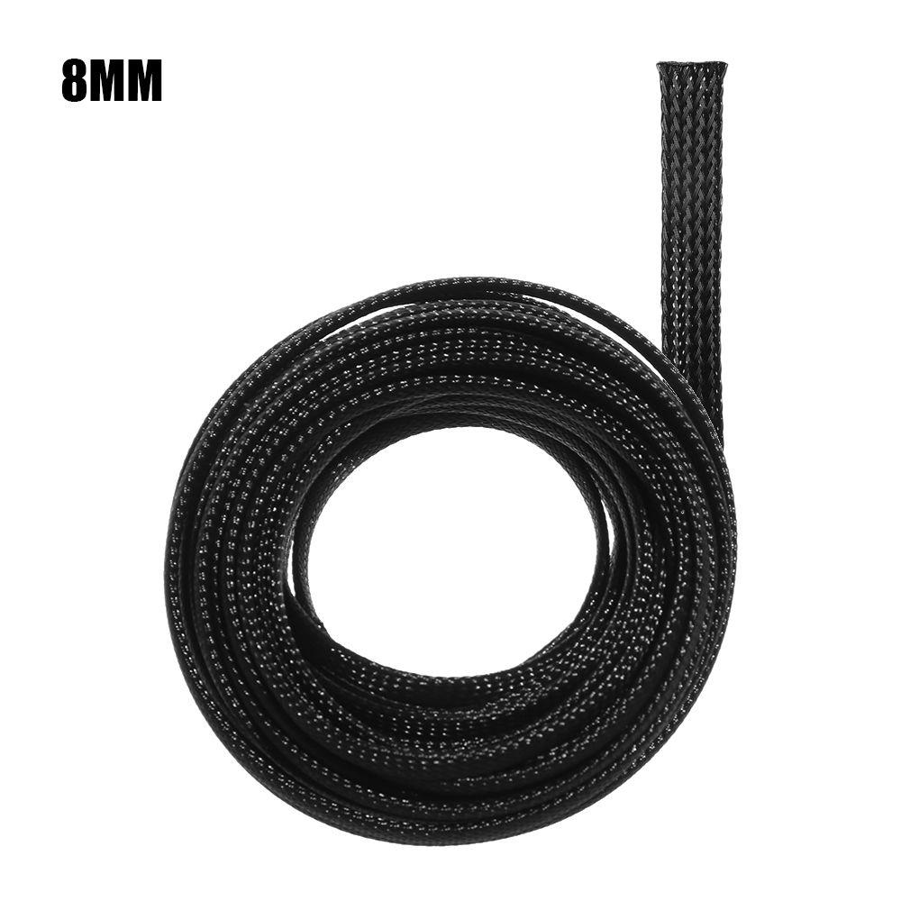 Insulated Cable Winder Wire Protection Storage Pipe Braided Sleeve Cable Organizer Cord Protector