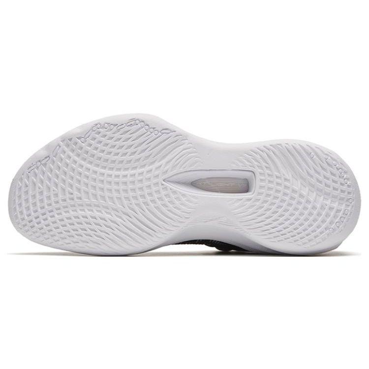 Anta Баскетбольные кроссовки Light Cavalry 8 с низким верхом, износостойкие, дышащие, мужские, черные, белые 112321603-3