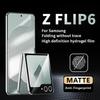 Матовая мягкая гидрогелевая пленка для защиты экрана для Samsung Galaxy Z Flip Z Flip3 Z Flip4 Z Flip5 Z Flip6