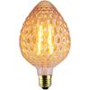 Vintage LED Filament Bulb Dimmable Strawberry 2W LED Light Bulb, E26 Base, Soft Warm White 2700K, 20W Equivalent, 110-120VAC, Dimmable (Pack of 1)
