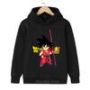 Dragon Ball Goku Ultra Instinct Blue Print Hoodie Kids Boys Girls Pullover Hooded Sweatshirt Anime Children Streetwear Tops