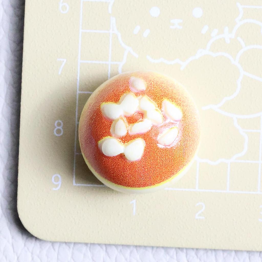 Миниатюрный игровой набор для самостоятельного моделирования торта и хлеба: Крем-клей, брелок, подвеска и шпильки для волос