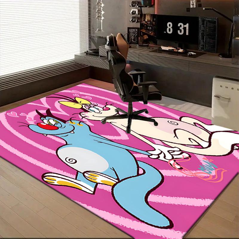 1PC Cockroaches Rug for Livingroom,Bedroom, Palyroom, Chair Rug, Area rug, Game Carpet, Large Size Rug Fan Christmas gift