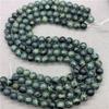 Натуральный драгоценный камень Круглый камень хризоколла свободные бусины для изготовления ювелирных изделий
