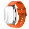 Защитный чехол+силиконовый ремешок для Xiaomi Redmi Watch 5 active/5 Lite Полное покрытие экрана ТПУ Мягкий чехол и дышащий спортивный ремешок
