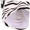 Zebra Finger Puppet with Mouth Opening Soft Plush Hand Puppet for Kindergarten Kids Parent-Child Interaction Puppet Theater Toy