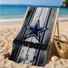 American Flag Cowboys Beach Towel, Quick-drying, Easy to Care for, Suitable for Both Fitness and Beach Vacations,Sports Essential