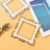 Edge Single and Double Gold Silver Surround Socket Frame Wall Sticker Home Decor Light Switch Cover