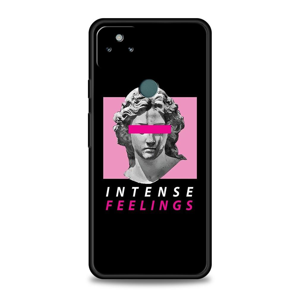 Мультяшная Статуя Абстрактное Искусство Чехол для Телефона для Google Pixel 10 9 8 7 6 9A 8A 7A 6A Pro Ударопрочный Мягкий ТПУ 9 Pro XL Чехол Capa