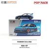 POP RACE 1:64 Honda PANDEM Civic EG6 Хэтчбек Суперкар Литье под давлением из сплава Коллекция Моделей Автомобилей Подарок