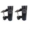 2x Metal Clamp Holder Umbrella Mount Table Parasol Stand Bracket