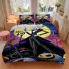 3Pcs Nightmare Before Christmas Bedding Sets For All Sizes New 3D Printed Bed Cover Comforter Duvet Cover Pillowcase Bedroom Decoration