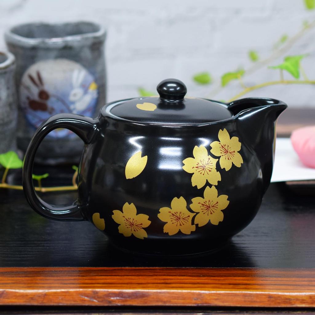 Чайник Стильная столовая посуда Кутани Керамический горшок Sakurafuji Керамика Бренд Японская столовая посуда Сделано в Японии В комплекте с сеткой для заваривания чая