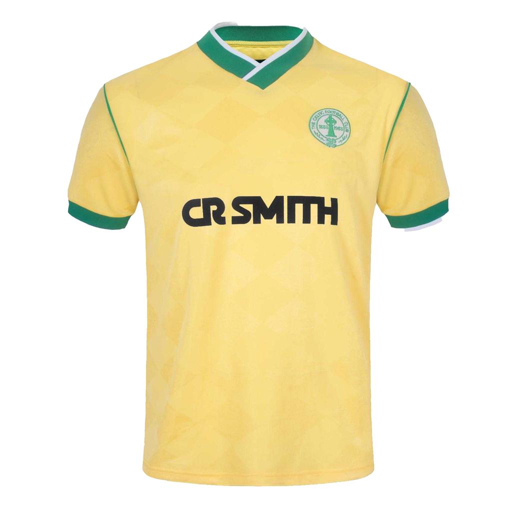 Celtic FC Mens Away Retro Short-Sleeved Football Shirt
