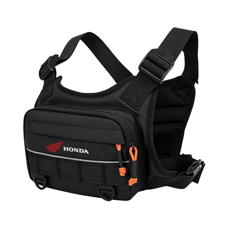 For Honda CB CB400 CB650F CBF Africa Twin CRF1100L CRF 1100 Tactical Pouch Camping Backpack Chest Pack Vest bag LR0