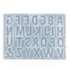 Силиконовая форма для литья из смолы в форме заглавных букв, формы для литья ювелирных изделий, формы для украшений, силиконовые инструменты для литья, силиконовый материал