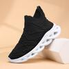 Модная платформа Мужские и женские дышащие сетчатые носки Обувь для ходьбы Кроссовки-слипоны с лезвием Спортивные кроссовки для бега и тренировок Суперлегкая обувь