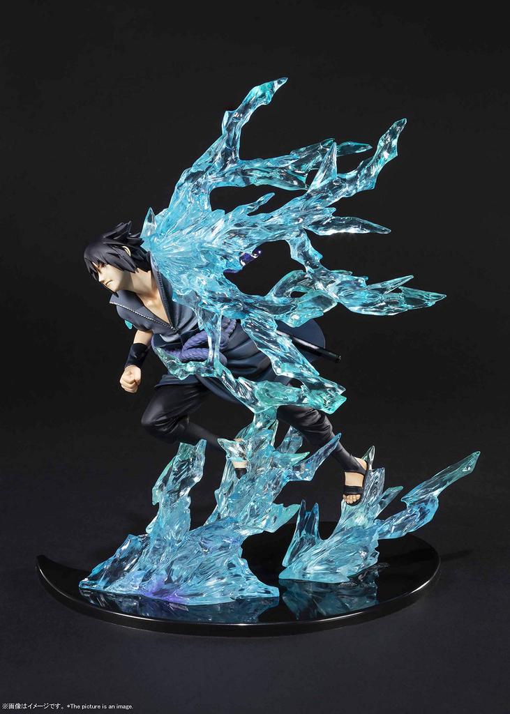 TAMASHII NATIONS Figuarts ZERO NARUTO Uchiha Sasuke Shippuden Kizuna Relation 215 мм окрашенная готовая фигурка приблизительно. ПВХ и АБС