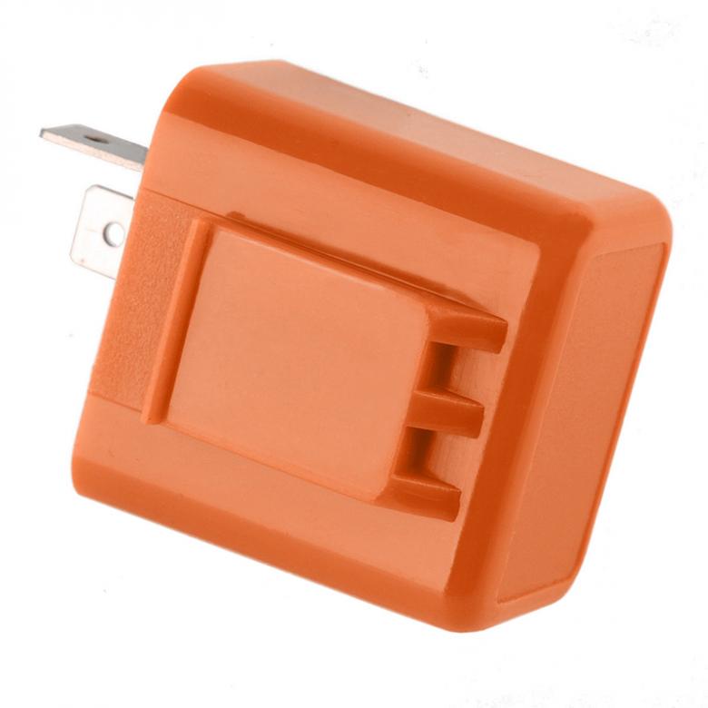 Реле указателя поворота для мотоцикла, 12 В, 2-контактный регулируемый светодиодный индикатор скорости мотоцикла