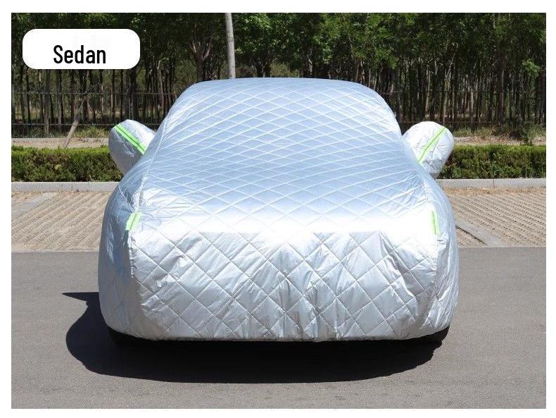 Чехол для автомобиля Geely Xingrui - Защита от солнца и дождя, Теплоизоляция, Защита от града, Плотный хлопковый стеганый материал