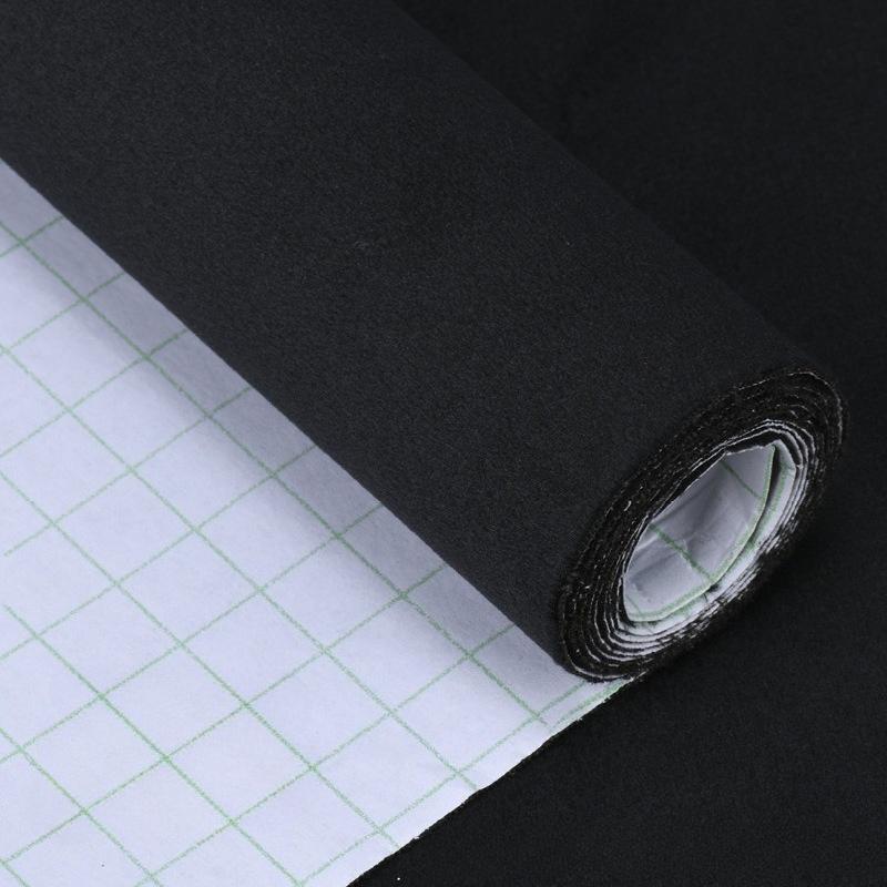 50см*138см Разноцветный Эластичный Самоклеящийся Бархат Липкий Бархат Ткань для Стен для DIY Домашнего Декора