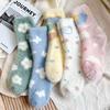 Autumn and Winter Women's Socks Cartoon Warm Socks Mid-Calf Socks