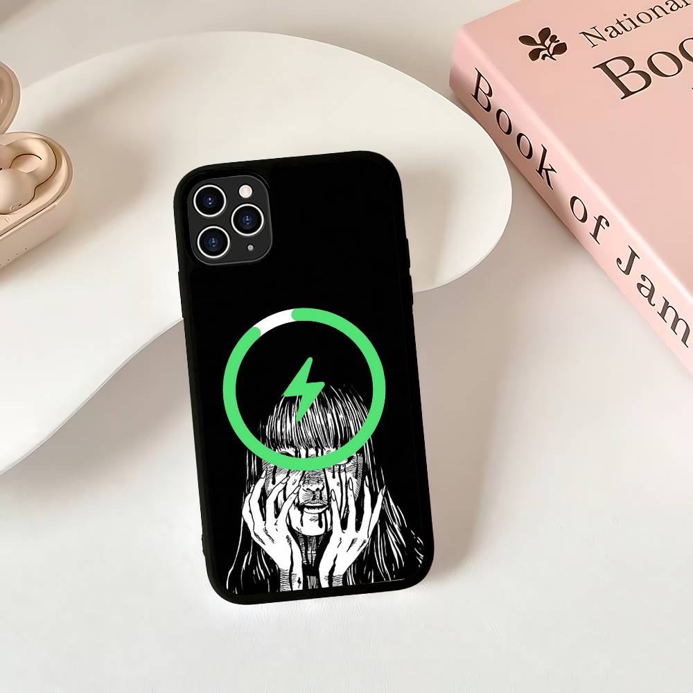 Junji Itos Tomies Phone Case For IPhone 17 16 15 14 13 12 11 Pro Max For Magsafe Wireless Charger Cover