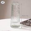 Clear Glass Vase Large Modern Flower Vase Hydroponic Plant Vases for Wedding Centerpieces Dining Table Living Room Decorations