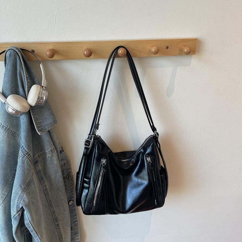 Повседневная сумка-тоут для поездок на работу, женская, большой вместимости, новая 2025, на плечо, сумка-мессенджер, ретро-мода, легкий рюкзак