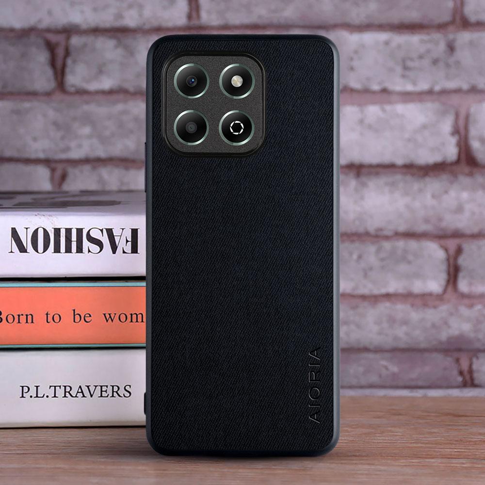 Чехол для Honor X9c Smart X9a X8c X8b X8a X8 X7c x7b X7a X6c X6b X6a X5b Plus Текстиль Кожа Модный Чехол для Телефона case