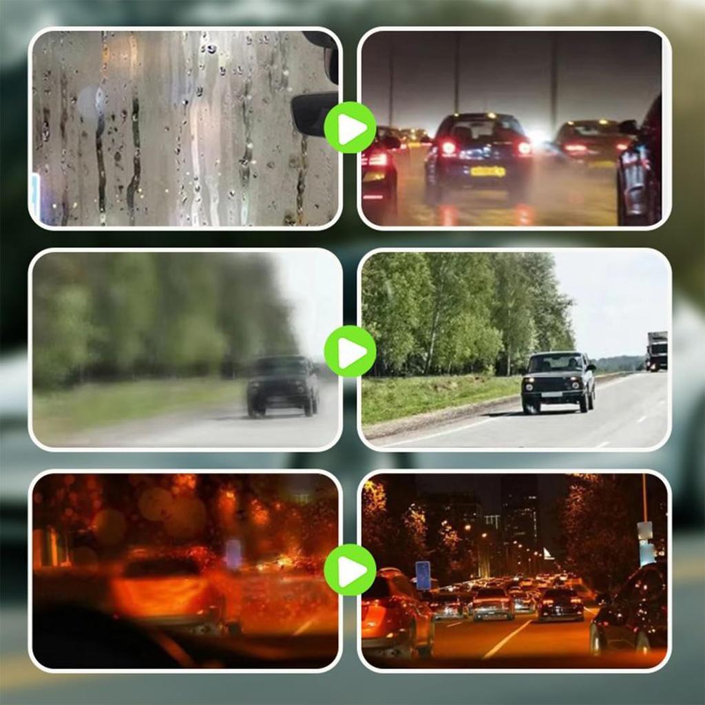 Technoant Oil Film Remover - No Scrubbing Required, Oil Film Cleaning Brush for Car Windows, Removes Oil Film & Grime In Seconds, Crystal-Clear View