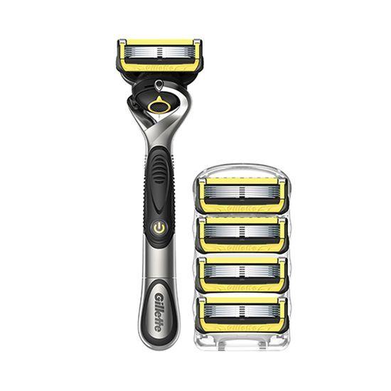 Gillette ProShield Yellow Power Ручка 1 шт. + 5 лезвий