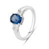 Silver Ring with Artificial Tanzanite Nano 1.648ct (2110323) 3.1 Gr. 925 Samples