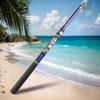 Telescopic Fishing Rod Collapsible Fishing Pole Portable Lightweight Fly Rod Non Slip Handle for Reservoir Pond Beach Fishing