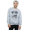 AC/DC Mens We Salute You Cannon Sweatshirt