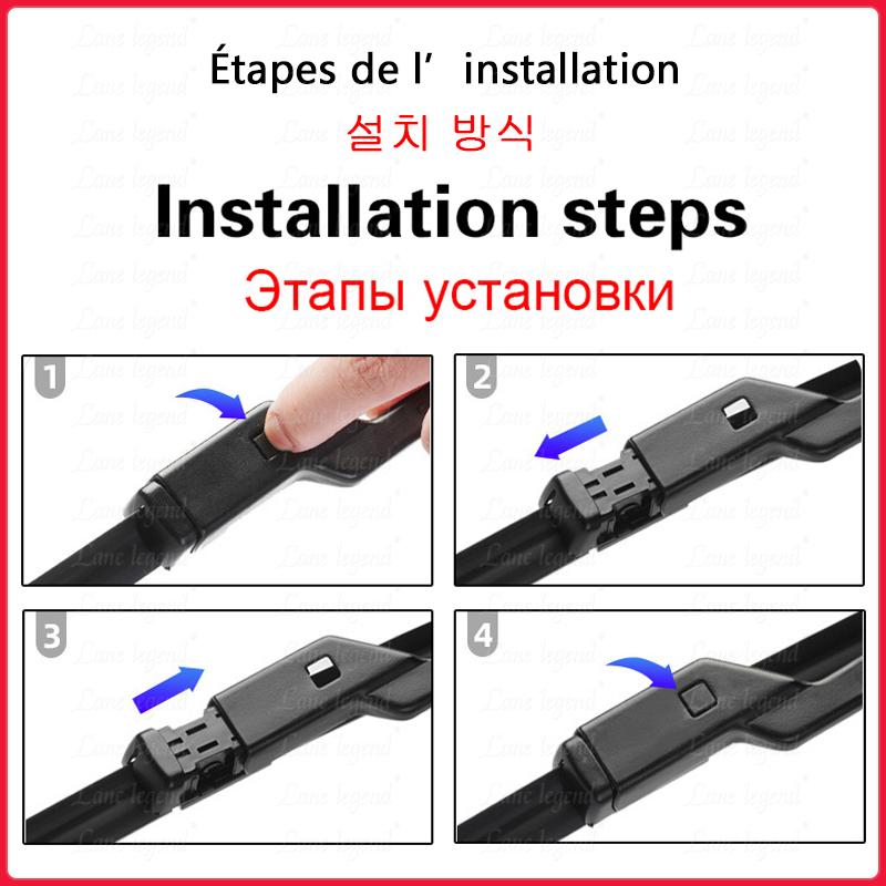 Передние и задние щетки стеклоочистителя для BYD Atto 3 Atto3 Yuan Plus EV 2021 2022 2023 2024 Аксессуары Щетки для лобового стекла